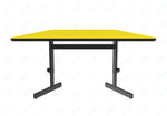 Correll Trapezoid Adjustable Height Deluxe High - Pressure Top, Trapezoid, Computer/Student Desks 30