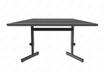 Correll Trapezoid Adjustable Height Deluxe High - Pressure Top, Trapezoid, Computer/Student Desks 30
