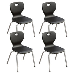 Correll - Classic Stacking Student Chair - 14" H - Set of 4 (CSCHR14-XX)