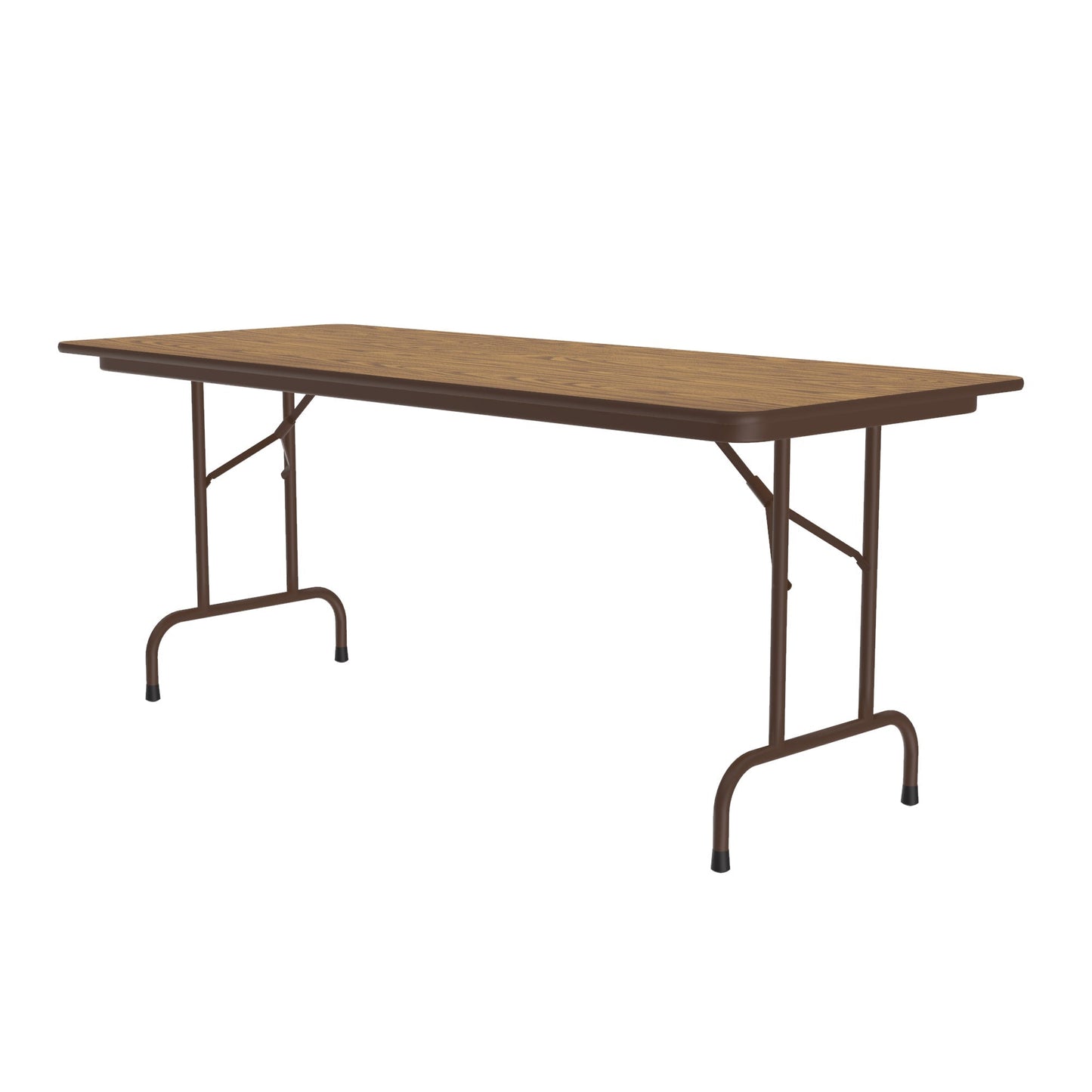 Correll Deluxe High Pressure Laminate Rectangle Fixed Height Folding Table with Solid Plywood Core 30"W x 96"L x 29"H (PC3096P - XX) - SchoolOutlet