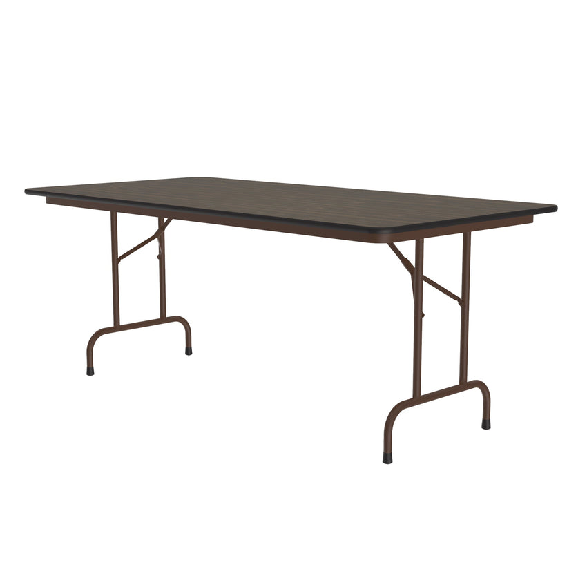 Correll Deluxe High Pressure Laminate Rectangle Fixed Height Folding Table with Solid Plywood Core 36"W x 72"L x 29"H (PC3672P - XX) - SchoolOutlet