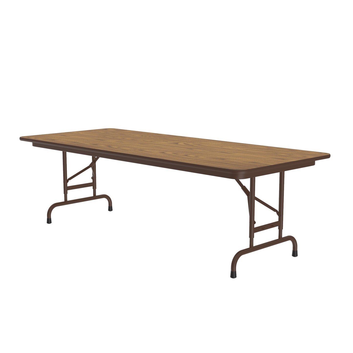 Correll High Pressure Laminate Rectangle Folding Table with Solid Plywood Core with Adjustable Height 30"W x 60"L x 22" - 32"H (PCA3060P - XX) - SchoolOutlet