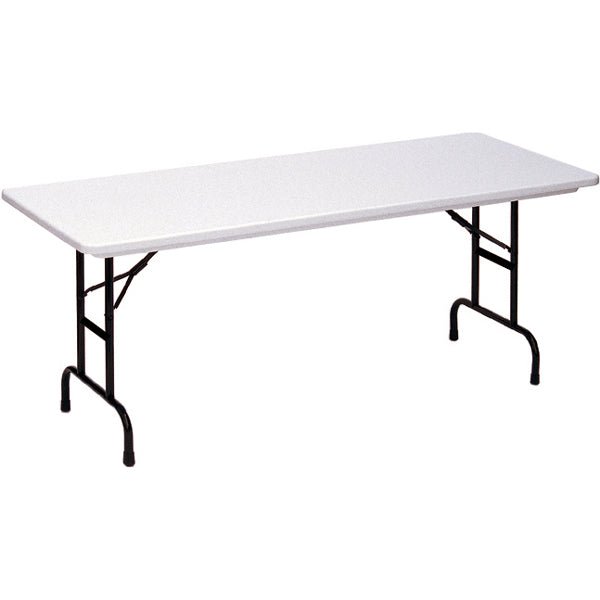 Correll - Commercial Blow - Molded Plastic Folding Table - 24" W X 48" L X 29" H (R2448 - XX) - SchoolOutlet