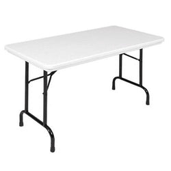 Correll - Commercial Blow-Molded Plastic Folding Table -24" W X 48" L X 29" H (R2448-XX)