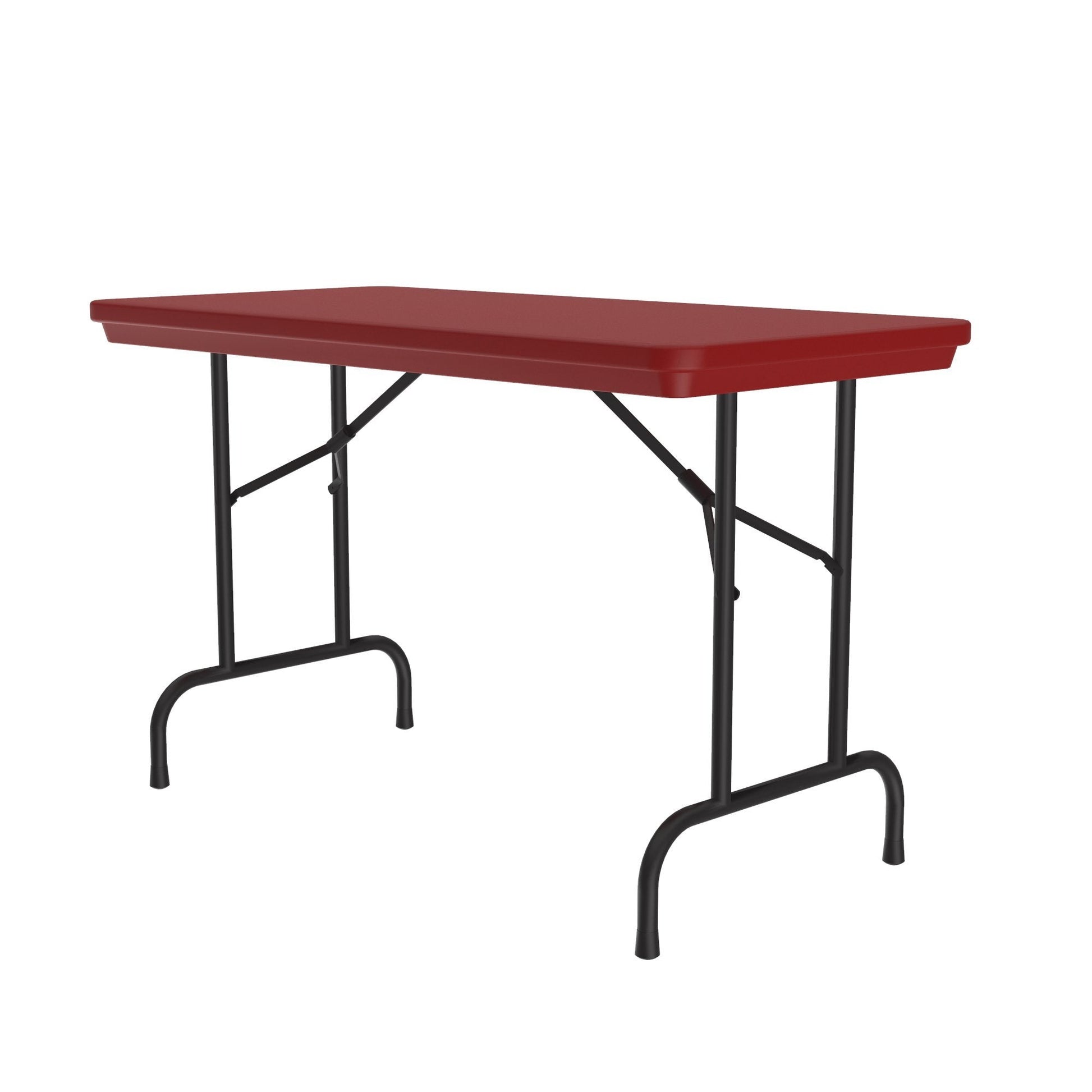 Correll - Commercial Blow - Molded Plastic Folding Table - 24" W X 48" L X 29" H (R2448 - XX) - SchoolOutlet