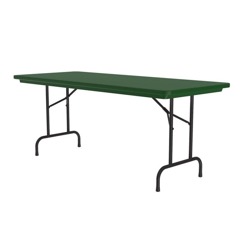 Correll - Commercial Blow - Molded Plastic Folding Table 30" W x 72" L x 29" H (R3072 - XX) - SchoolOutlet