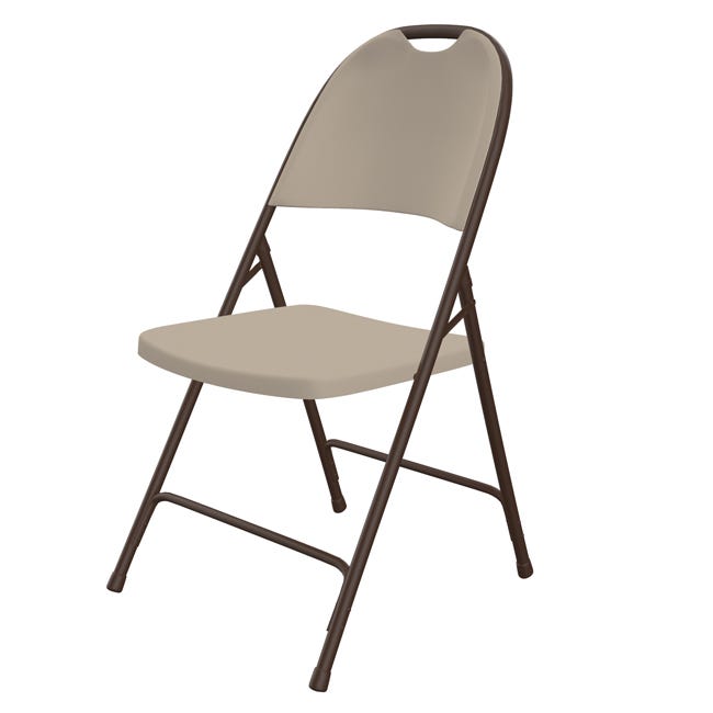 Correll - Plastic Resin Folding Table & 8 Chairs Package - 29" H x 30'' W x 96" L - Rectangle (R3096 - 8RC350 - XX) - SchoolOutlet