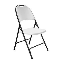 Correll - Heavy-Duty Solid Plastic Folding Chairs - Pack of 4 (RC350-XX)