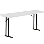 Correll Tamper - Resistant Commercial Blow - Molded Plastic Folding Tables 18