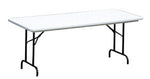 Correll Tamper - Resistant Commercial Blow - Molded Plastic Folding Tables 24