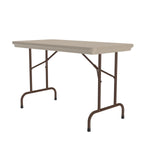 Correll Tamper - Resistant Commercial Blow - Molded Plastic Folding Tables 24