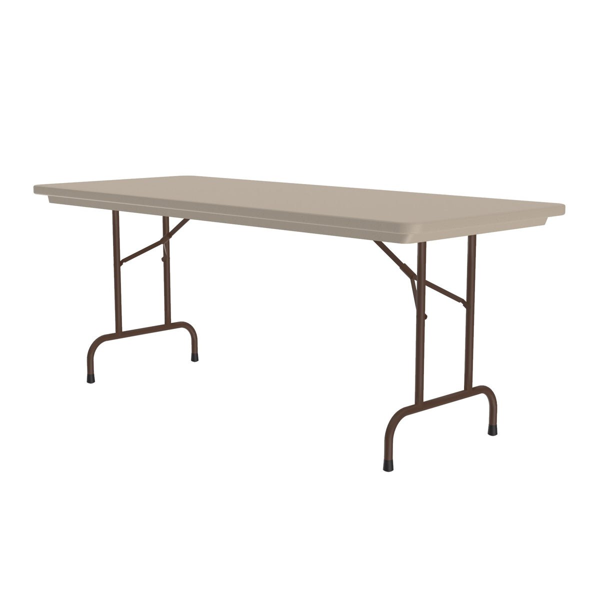 Correll Tamper - Resistant Commercial Blow - Molded Plastic Folding Tables 30"W x 72"L x 29"H (RX3072 - XX) - SchoolOutlet