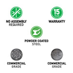 Correll Commercial Laminate Folding Seminar Table with Panel Leg 18