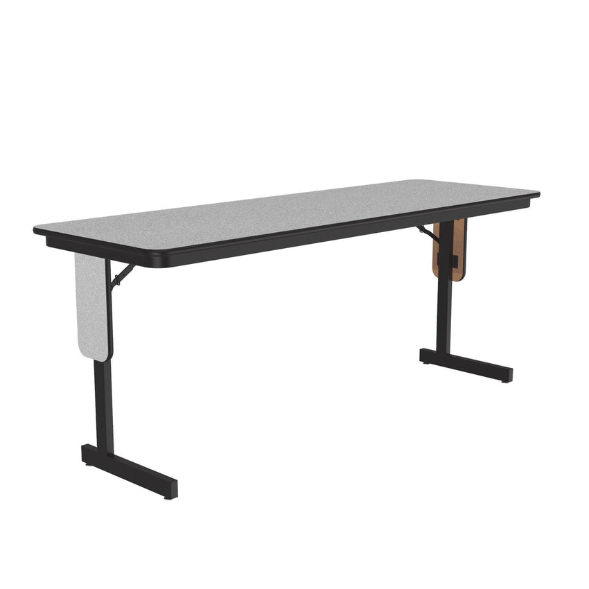 Correll Deluxe High Pressure Laminate Panel Leg Folding Seminar Table 24"W x 60"L x 29"H (SP2460PX - XX) - SchoolOutlet