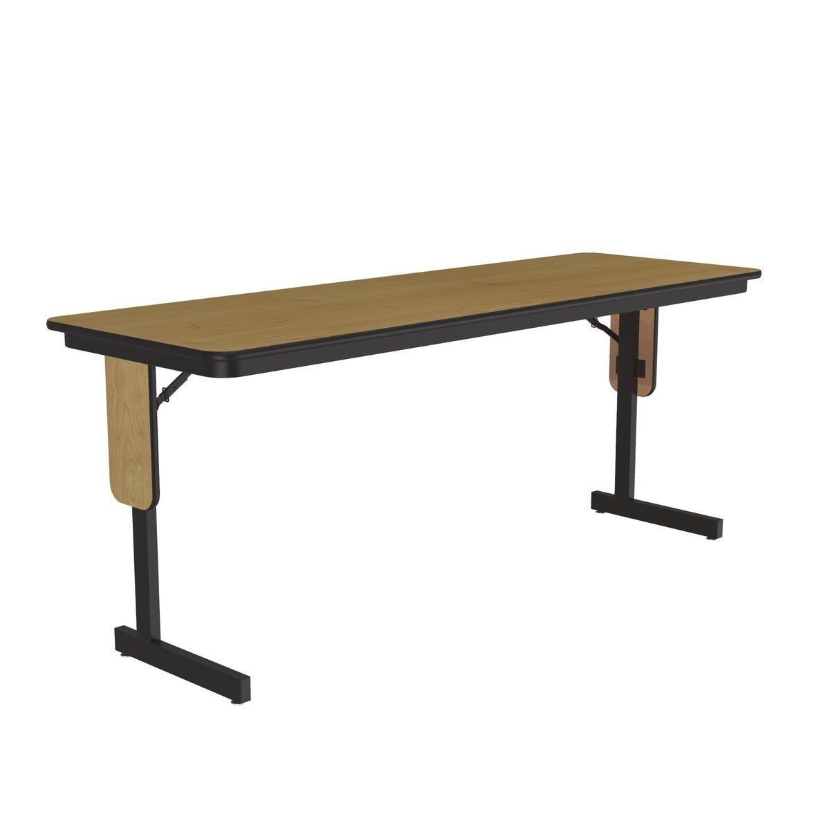 Correll Deluxe High Pressure Laminate Panel Leg Folding Seminar Table 24"W x 60"L x 29"H (SP2460PX - XX) - SchoolOutlet