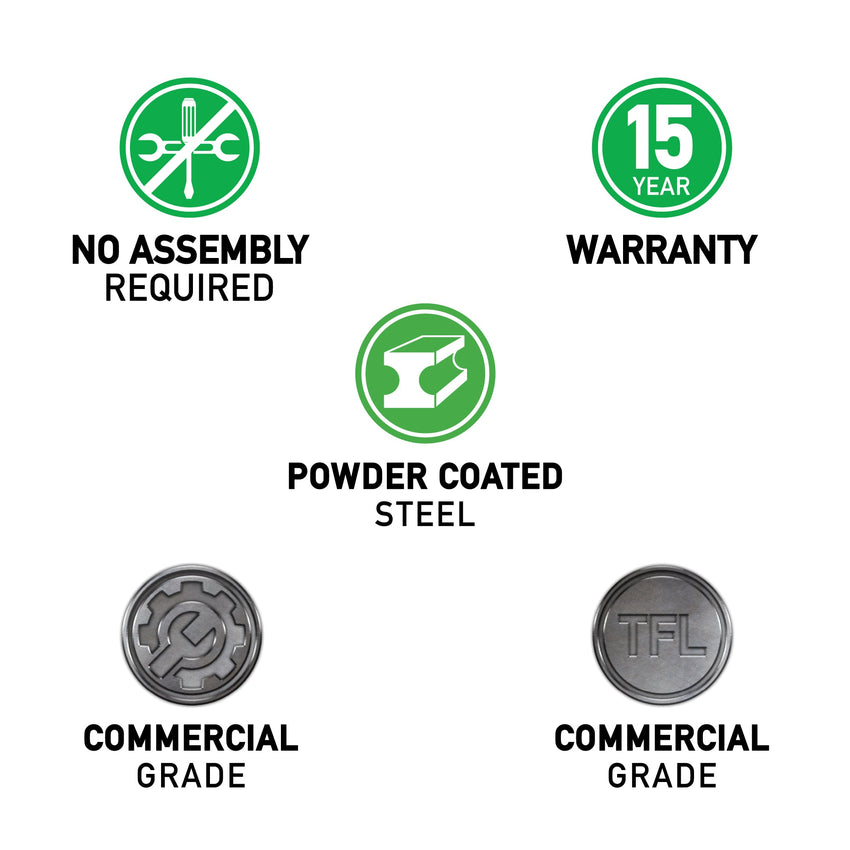 Correll Commercial Laminate Folding Seminar Table with Panel Leg 24"W x 60"L x 29"H (COR - SP2460TF - XX) - SchoolOutlet
