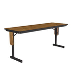 Correll Commercial Laminate Folding Seminar Table with Panel Leg 24