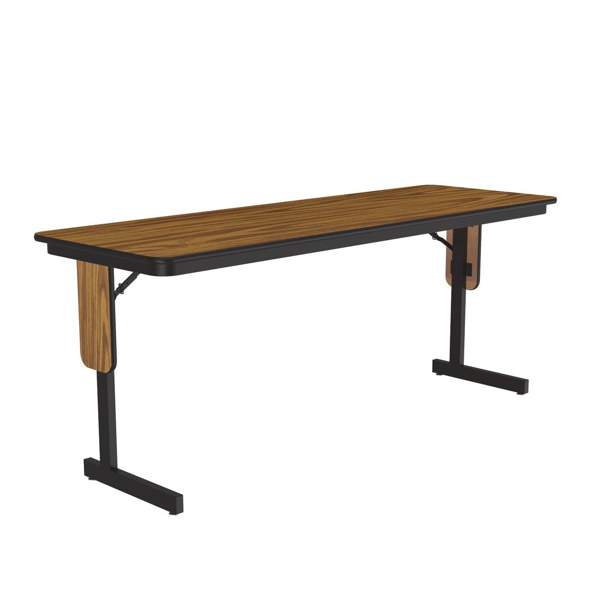 Correll Deluxe High Pressure Laminate Panel Leg Folding Seminar Table 24"W x 72"L x 29"H (SP2472PX - XX) - SchoolOutlet