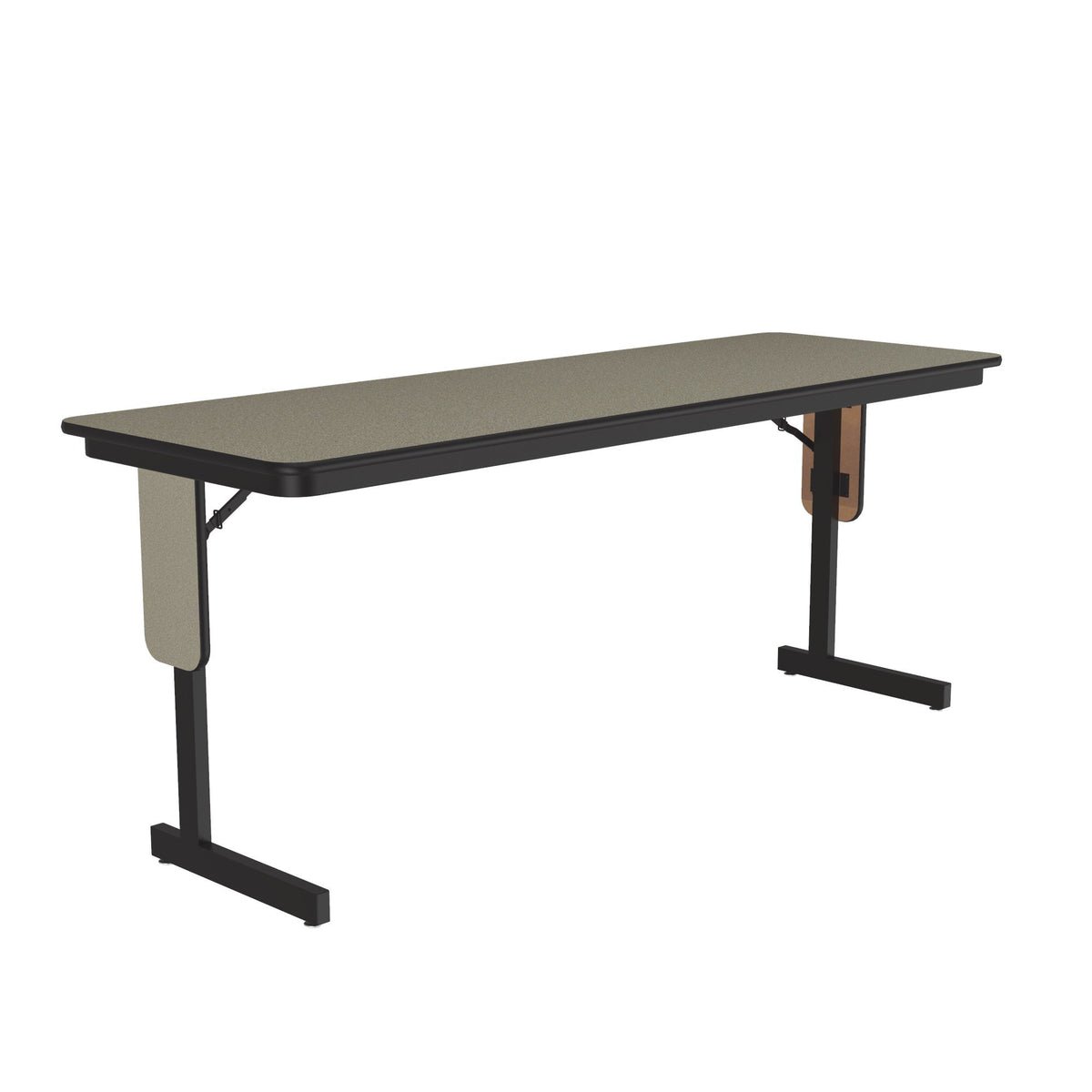 Correll Deluxe High Pressure Laminate Panel Leg Folding Seminar Table 24"W x 72"L x 29"H (SP2472PX - XX) - SchoolOutlet