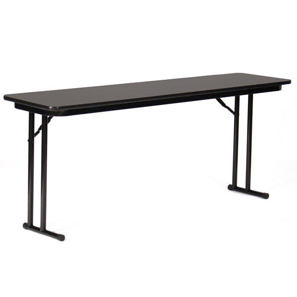 Correll - Laminate Top Seminar Folding Training Table - Offset Legs - 29'' Fixed Height - 18" D x 60" W (ST1860PX - XX) - SchoolOutlet