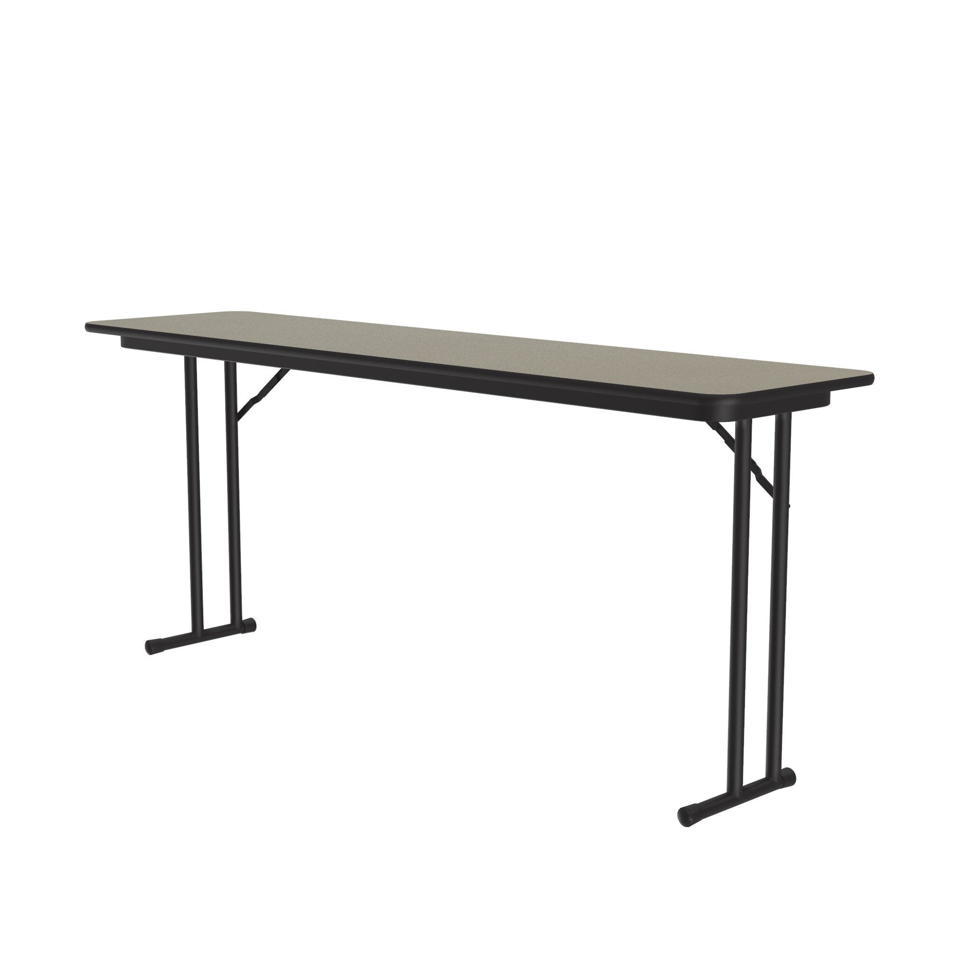 Correll - Laminate Top Seminar Folding Training Table - Offset Legs - 29'' Fixed Height - 18" D x 72" W (ST1872PX - XX) - SchoolOutlet