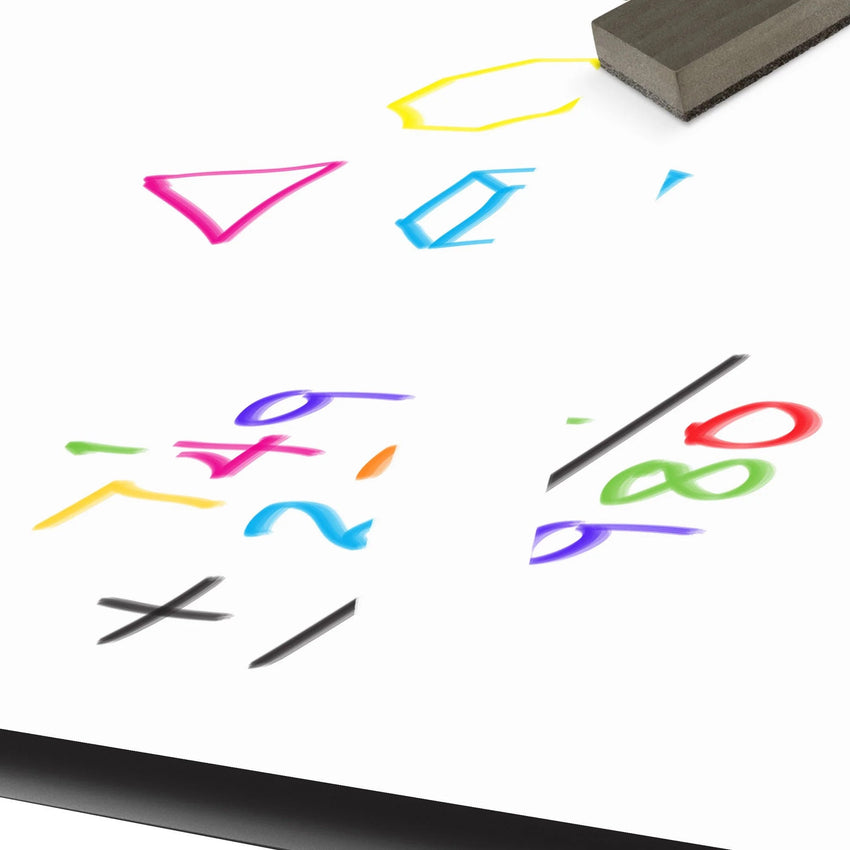 Correll Markerboard - Dry Erase High Pressure Folding Seminar Table with Off - Set Leg 24"W x 60"L x 29"H (ST2460DE - 80) - SchoolOutlet