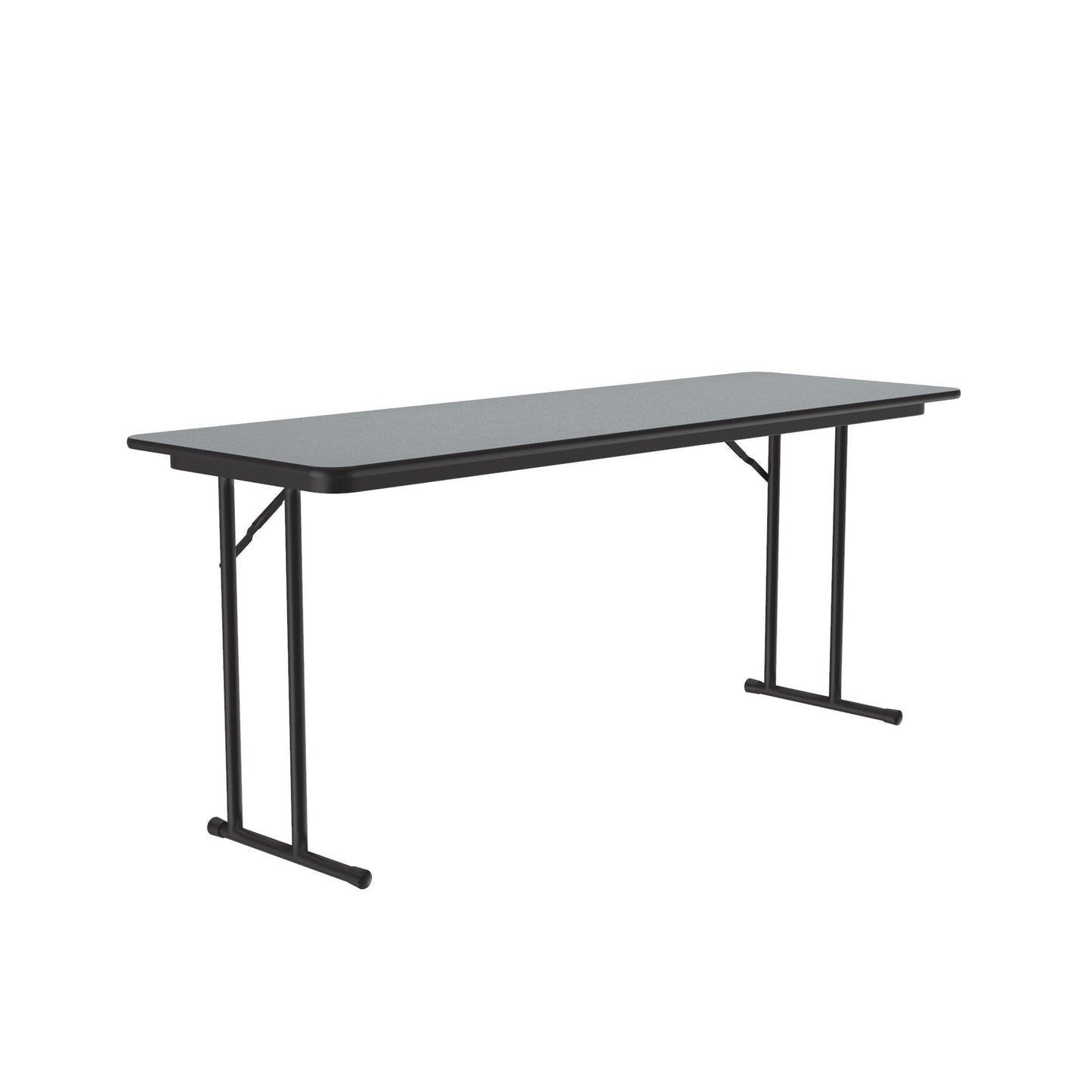 Correll Thermal Fused Laminate Off Set Leg Folding Seminar Table 24"W x 96"L x 29"H (ST2496TF - XX) - SchoolOutlet
