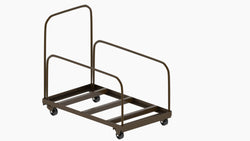 Correll - Flat Stacking Rectangular Table Truck - 36" W x 48" L (T3648-01)