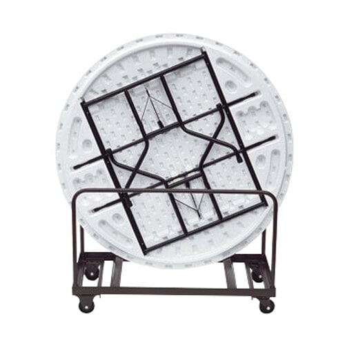 Correll - Edge Stacking Round Table Truck - up to 60" Dia (T6060 - 01) - SchoolOutlet