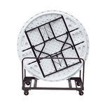 Correll - Edge Stacking Round Table Truck - up to 60