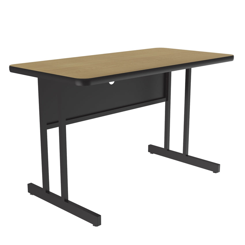 Correll Correll High - Pressure Laminate Desk Height Workstation & Student Desk 24"W x 36"L x 29"H (WS2436 - XX) - SchoolOutlet