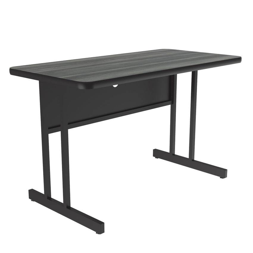 Correll Correll High - Pressure Laminate Desk Height Workstation & Student Desk 24"W x 36"L x 29"H (WS2436 - XX) - SchoolOutlet