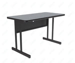 Correll Rectangular Desk Height Commercial Laminate Top Computer/Student Desks 24