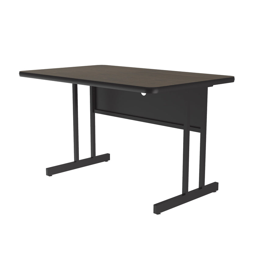 Correll Rectangular Desk Height Commercial Laminate Top Computer/Student Desks 24"W x 36"L x 29"H (COR - WS2436TF - REC - XX) - SchoolOutlet