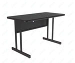 Correll Rectangular Desk Height Commercial Laminate Top Computer/Student Desks 24