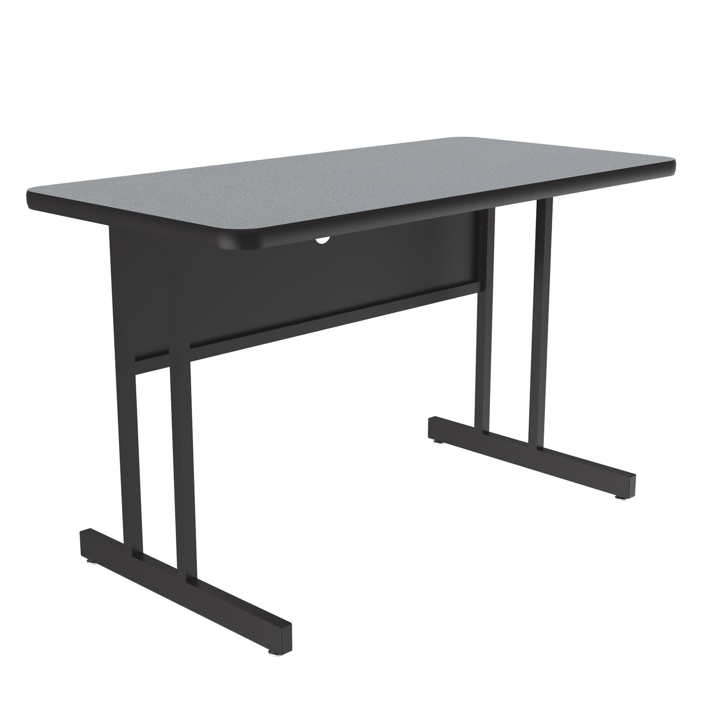 Correll Rectangular Desk Height Commercial Laminate Top Computer/Student Desks 24"W x 48"L x 29"H (COR - WS2448TF - REC - XX) - SchoolOutlet