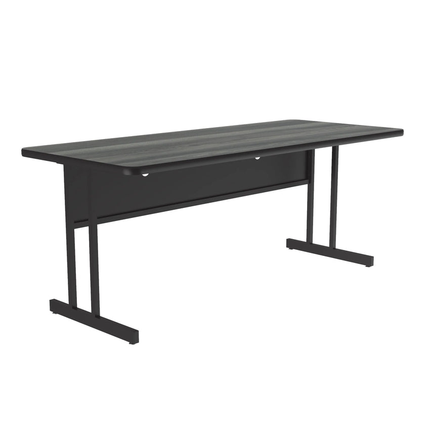 Correll Rectangular Desk Height Deluxe High - Pressure Top Computer/Student Desks 24"W x 60"L x 29"H (COR - WS2460 - REC - XX) - SchoolOutlet