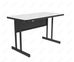 Correll High-Pressure Laminate Desk Height Workstation & Student Desk 24