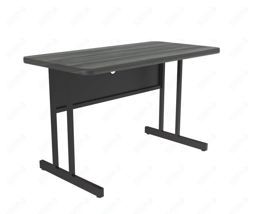 Correll Rectangular Desk Height Deluxe High - Pressure Top Computer/Student Desks 24"W x 60"L x 29"H (COR - WS2460 - REC - XX) - SchoolOutlet