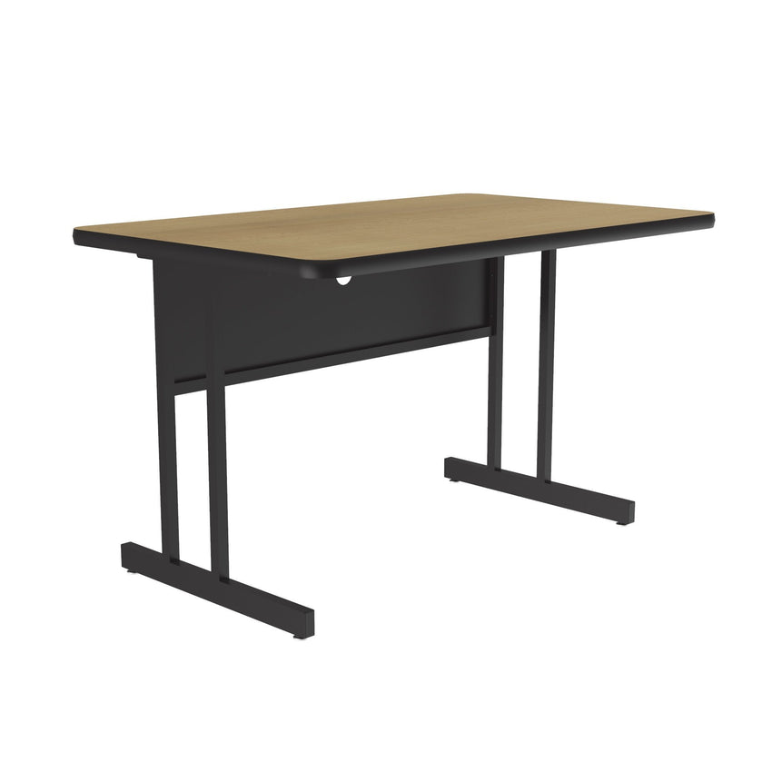 Correll Correll High - Pressure Laminate Desk Height Workstation & Student Desk 30"W x 48"L x 29"H (WS3048 - XX) - SchoolOutlet
