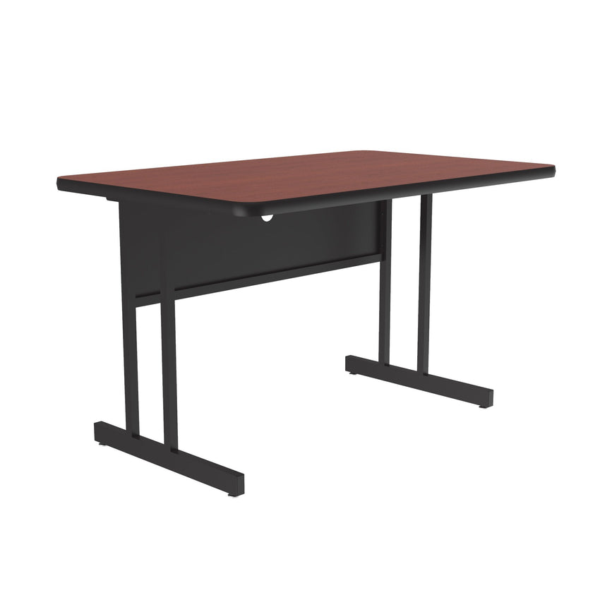 Correll Correll High - Pressure Laminate Desk Height Workstation & Student Desk 30"W x 48"L x 29"H (WS3048 - XX) - SchoolOutlet