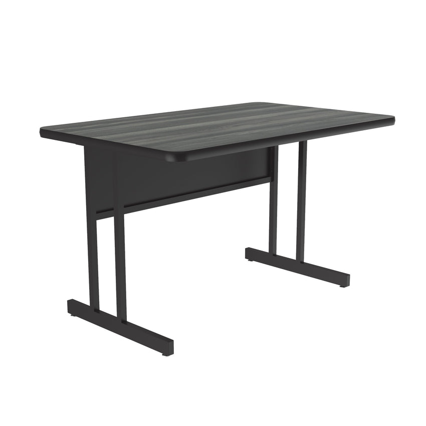 Correll Correll High - Pressure Laminate Desk Height Workstation & Student Desk 30"W x 48"L x 29"H (WS3048 - XX) - SchoolOutlet