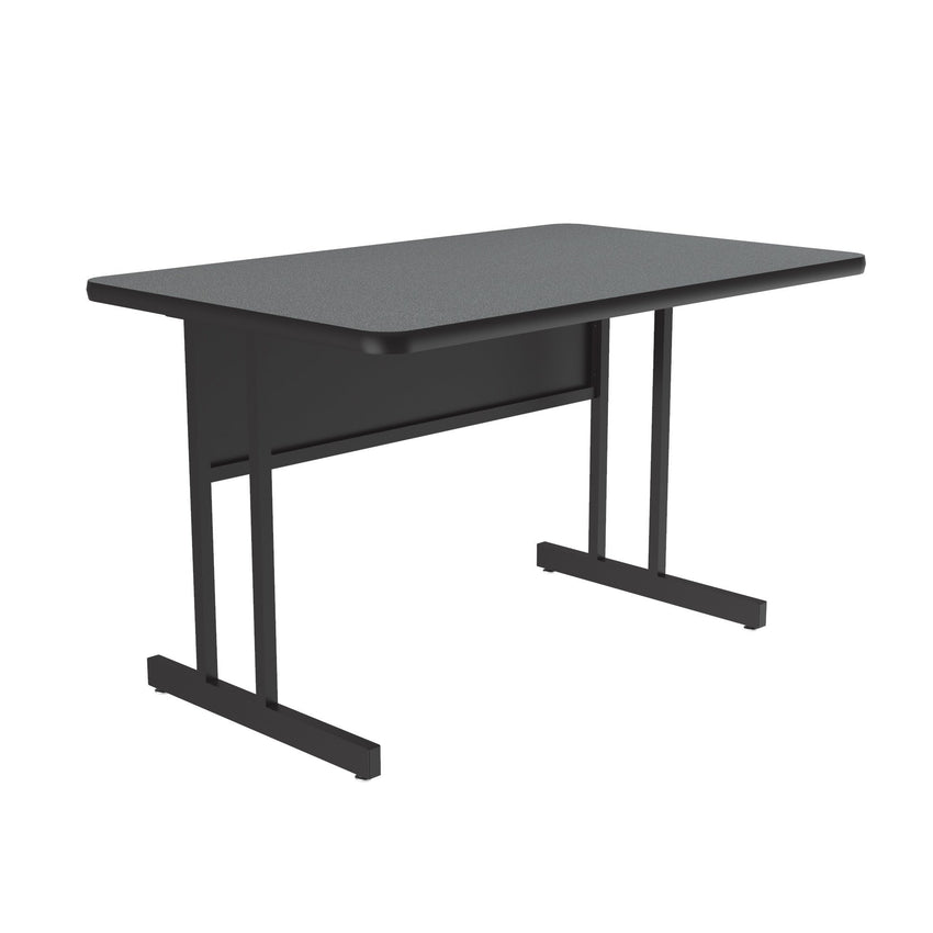 Correll Correll High - Pressure Laminate Desk Height Workstation & Student Desk 30"W x 48"L x 29"H (WS3048 - XX) - SchoolOutlet