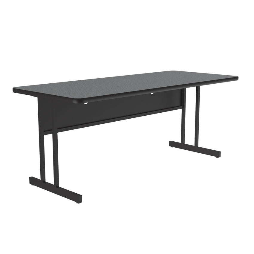 Correll Correll High - Pressure Laminate Desk Height Workstation & Student Desk 30"W x 60"L x 29"H (WS3060 - XX) - SchoolOutlet