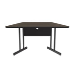 Correll Desk Height Commercial Laminate Top, Trapezoid, Computer/Student Desks 30