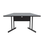 Correll Desk Height Commercial Laminate Top, Trapezoid, Computer/Student Desks 30