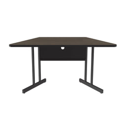 Correll Desk Height Commercial Laminate Top, Trapezoid, Computer/Student Desks 30"W x 60"L x 29"H (COR-WS3060TFTR-XX)