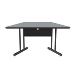 Correll Desk Height Commercial Laminate Top, Trapezoid, Computer/Student Desks 30