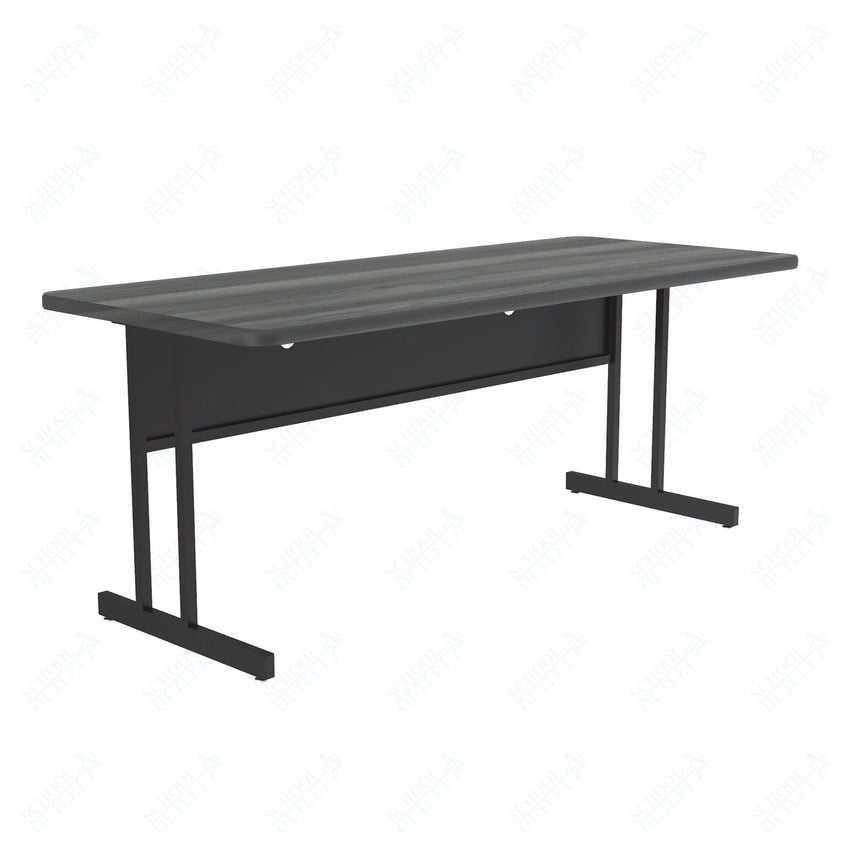 Correll Rectangular Desk Height Deluxe High - Pressure Top Computer/Student Desks 30"W x 72"L x 29"H (COR - WS3072REC - XX) - SchoolOutlet
