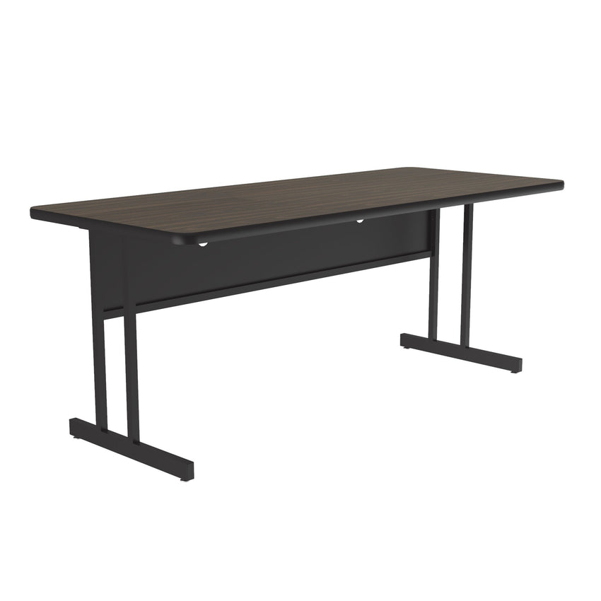 Correll Correll High - Pressure Laminate Desk Height Workstation & Student Desk 30"W x 72"L x 29"H (WS3072 - XX) - SchoolOutlet